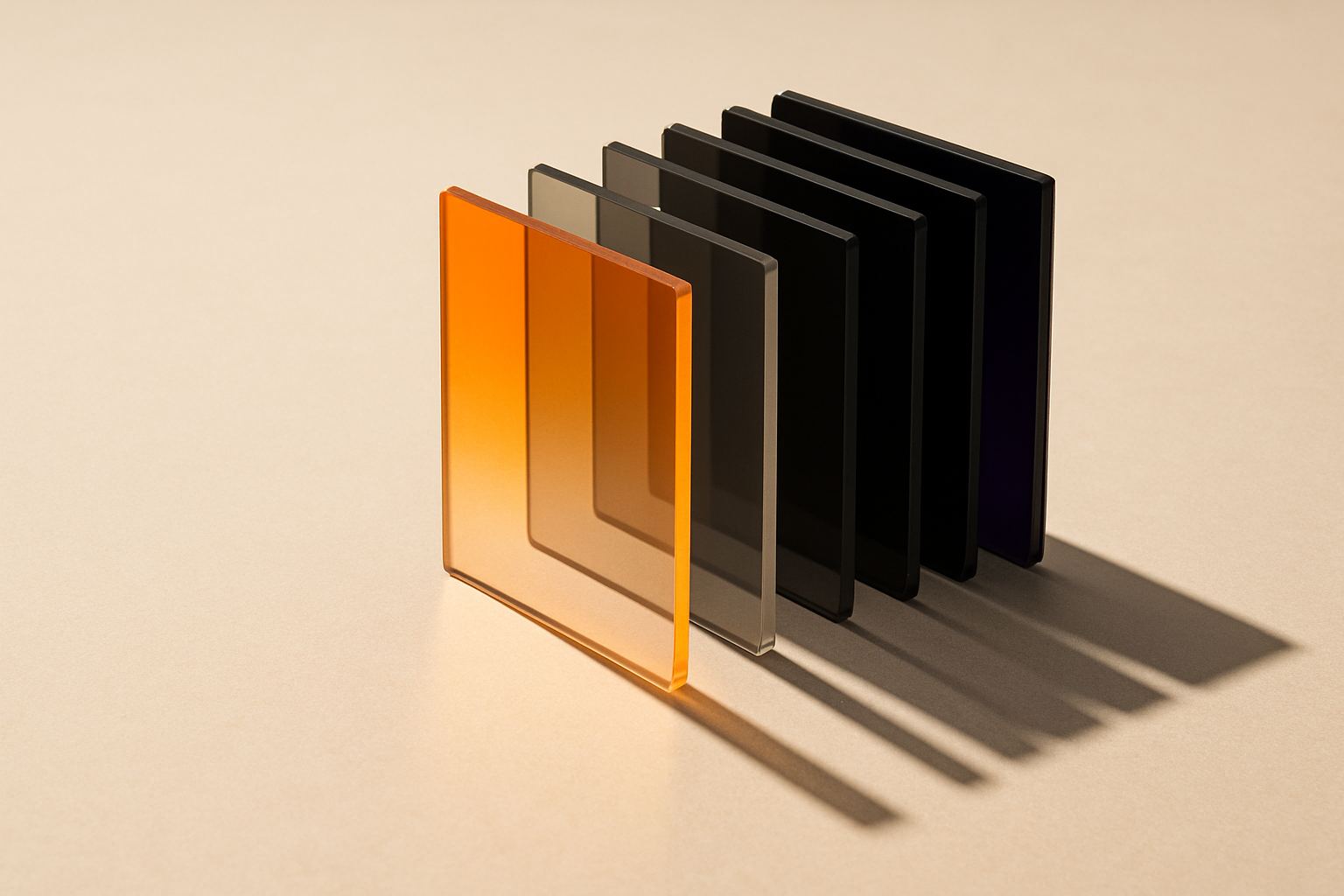 Filters stacked in order of density. Evidence has to match the claim it supports, layer for layer.