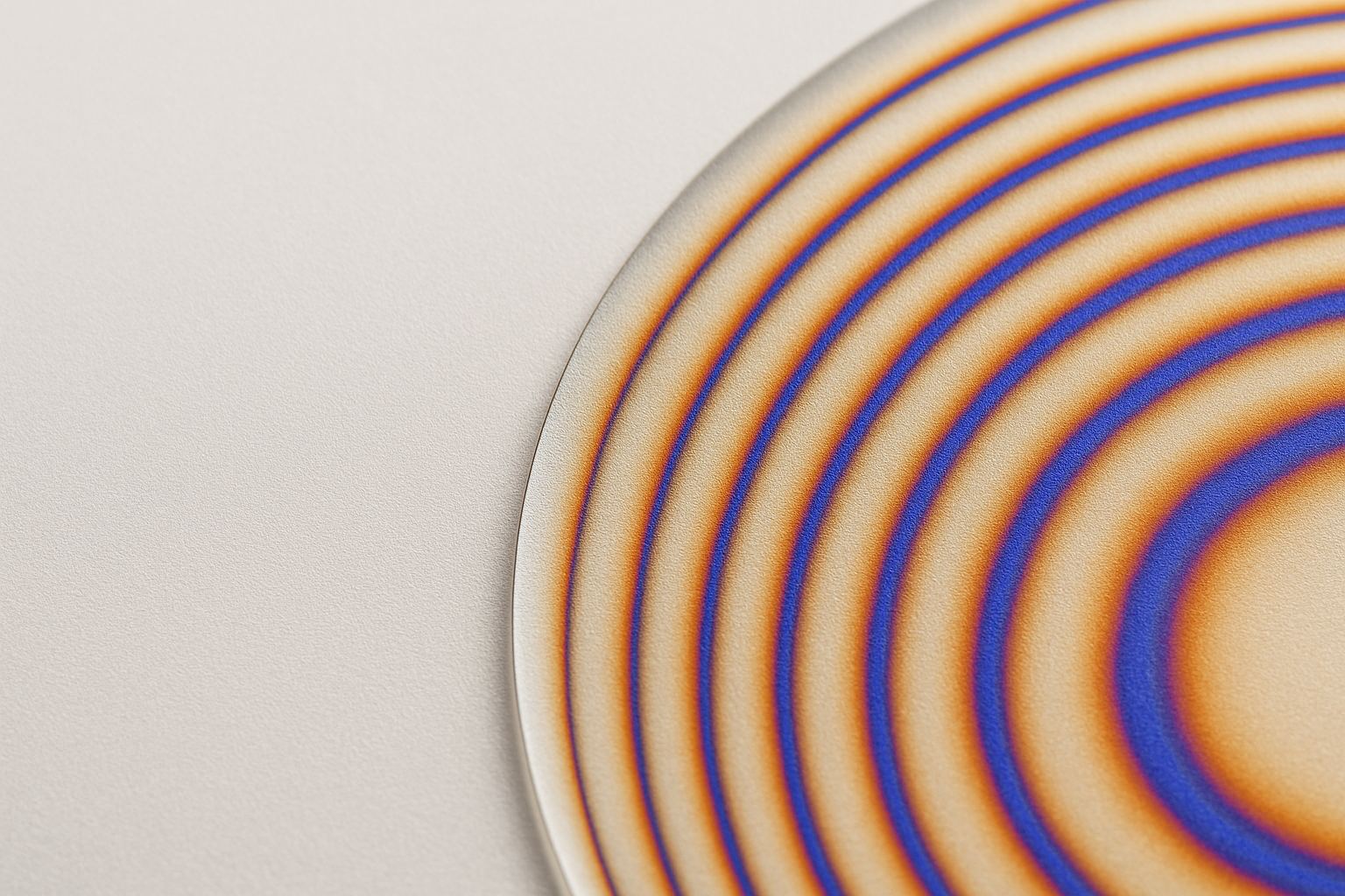 The gap. Plate from the optical series.